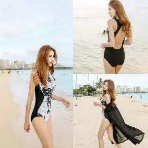 슬림 착시 원피스비키니