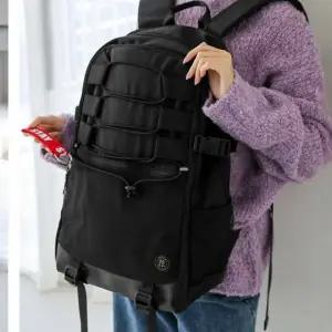 고등학생 대학생 배낭 백팩 책가방 스트링 무지