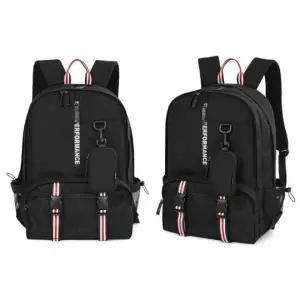 학생 책가방 포켓 캐주얼 백팩 남자 여자 노트북