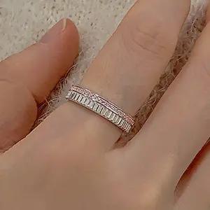 [엘렌쥬얼리] 925실버 이쿼녹스 더블 라인 링 은 반지