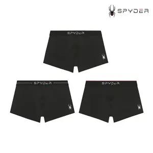 [스파이더] 남성 심플 블랙 드로즈 3종세트[35383122]