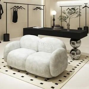 북유럽 매장 라운지 대기용 블랙 2 SF048 소파 카페 쇼파