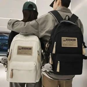 신학기 백팩 대학생 남성 여성 캐주얼 백팩 학생용