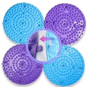 고급 DK 원형 빅 발매트 지압매트 경혈자극 마사지 피로회복 헬스 건강용품 발 패드 기 건강 지압판 지압발