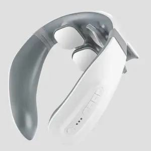 저주파 목안마기 휴대용 마사지기 뒷목 완화기 4헤드