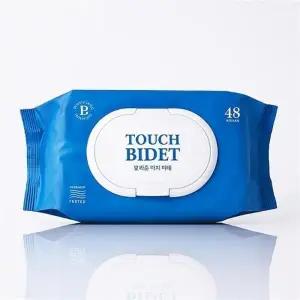 [웰빙창고] 브라운 비데티슈 캡형 48매 10팩