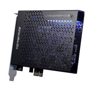 AVerMedia Live Gamer HD 2 - PCIe 내부 게임 캡처 카드, HDMI 및 3.5mm, 패스스루, 초저지연, PS4, Xbox, Switch Live Gamer용 1080p60 비압축 스트리밍 기술 - (GC570)