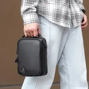 남자 작은 핸드백 가죽 고급 손가방 메신저백 가방 미니 저백 웨이스트백 10대가방 데일리백 학생크로스백