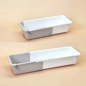 길이조절 서랍 수납 바구니 펜트리정리함 중형