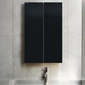 모던 욕실장 블랙 500x800 화장실 욕실 수납장