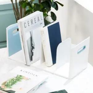 민트 4단 책꽂이 루맥스 시스맥스 이동 손잡이 책상 데스크 칸막이 수납