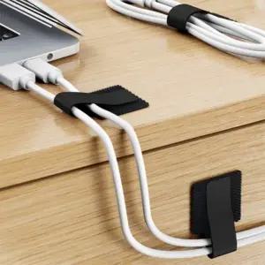 차량 겸용 부착식 찍찍이 선정리 타이 전선 수납 밴드