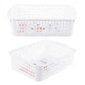 직사각 바스켓 수납 소품 정리 플라스틱 바구니 5호