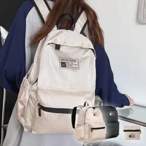 다용도 수납 백팩 여행용 가벼운 배낭 접이식 가방