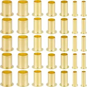 베네크레아 70PCS 솔잎 코일링 도구 7가지 스타일의 바구니 직조 용품 직조용 게이지 가이드(브라스)