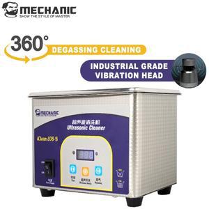 MECHANIC iClean-E08B 초음파 청소기 0.8L 80W 마더 보드 렌즈 전화 수리 세척 도구에 대한 고주파 청소 기