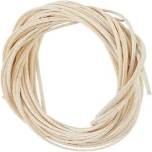 AHANDMAKER 10M/32피트 바구니 짜기 둥근 가닥 2mm 천연 등나무 위커 스트립 (바구니 가구 제작 의자 수리