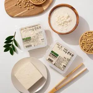 [더조은] 전통방식 손두부 1팩 + 순두부 1팩