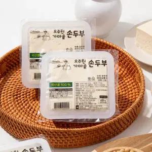 [더조은] 전통방식 가마솥 손두부 450g x 2팩