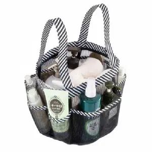 ( )다용도 헬스장 목욕 가방 접이식 메쉬 목욕 바구니 휴대용 수납_24576421