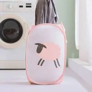 바구니 수납 다용도 메쉬 핑크 인형보관 ZF 장난감 빨래 메쉬망바구니