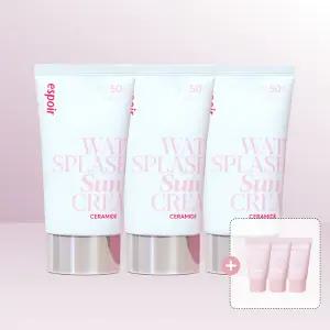 에스쁘아 워터 스플래쉬 선크림 세라마이드 60ml(SPF50+) x 3개 / IBY