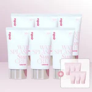 에스쁘아 워터 스플래쉬 선크림 세라마이드 60ml(SPF50+) x 6개 / IBY