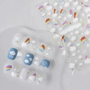 [셀러허브]젤 재료 붙이는 네일 팁 패디큐어 스티커 아트 셀프 (S45884686)