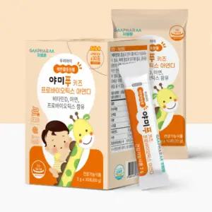 지엠팜 유아 유산균 야미푸 프로바이오틱스 분말 30포