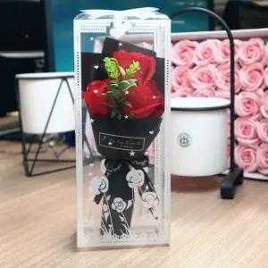 테이블장식 포인트 미니 비누 장미 꽃다발 장식