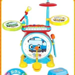 꼬마버스타요 어린이 드럼 장난감 음악 악기 꼬마버스 타요 뮤직