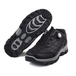 패딩방한화 남성 다이얼 방한 등산화 겨울 하이킹 트래킹화 털신