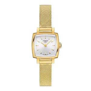 티쏘 T058.109.33.031.00 러블리 스퀘어 여성 메탈 시계