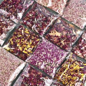 천연 말린 꽃 장미 꽃잎 에폭시 송진 충전 DIY 공예   양초  장식 웨딩