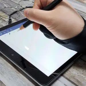 [골드스마일]터치방지 태블릿 장갑 M