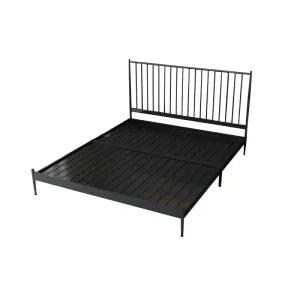 침대 철제프레임 더블침대 평상형 철제 프레임