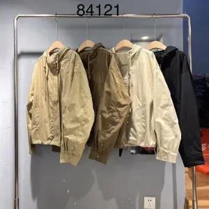 헐크 여사친 캐주얼 빈티지 루즈핏 상의 트렌치 봄가을 잠바 코트 후드코트 집업야구항공 KKE1