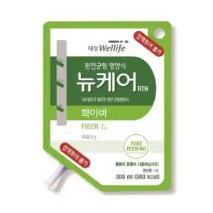 대상웰라이프 뉴케어 화이바 RTH 300ml x 20팩 피딩줄 20개 포함