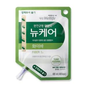 대상웰라이프 뉴케어 화이바 RTH 400ml x 20팩 피딩줄 20개 포함