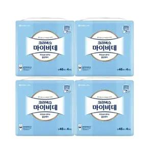 [온누리상품] 크리넥스 마이비데 클린케어 46매4입 4팩