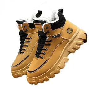 남성 하이탑 워커 운동화 털내피 겨울 방한화