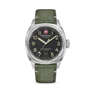 [신세계라이브쇼핑]스위스밀리터리하노와 SMWGB0003703 남성 가죽 시계