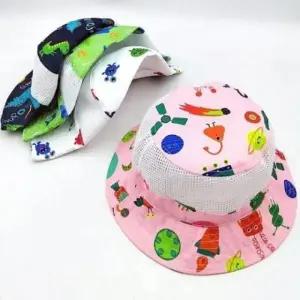 아동 유아 어린이 벙거지 챙모자 공룡외계인 자외선차단 메쉬 가을 여름 벙거지 준캡 귀여운모자 봄 돌돌이