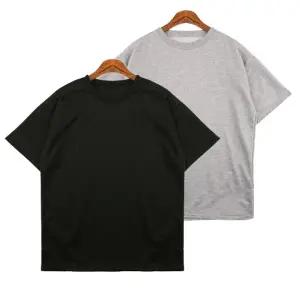 루즈핏 여성 반팔 티셔츠 베이직 여성 라운드 티셔츠 여름 데일리