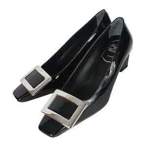 로저비비에 26SS 여성 벨 비비에 메탈 버클 펌프스 블랙 RVW00600920 D1P B999