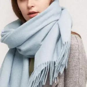 남녀공용 오버핏 캐시미어 숄 머플러 간절기 롱 스카프 커플 목도리 울 머플러 스카프 캐시미어 커플
