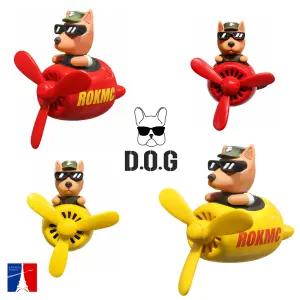 D.O.G 도그독 에어휠 차량용 디퓨저, 차량용 방향제 진도DOG 세트 구성 (프랑스산 원료 사용)