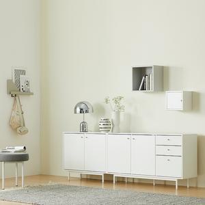 클린트 모던 높은 거실장 200cm 서랍형 수납장 (80cm 일반형 +120cm 서랍형) (3종 택1)