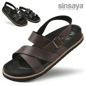 [신사야]신사야 크로스밴딩 베이직 남성샌들 SSY1785