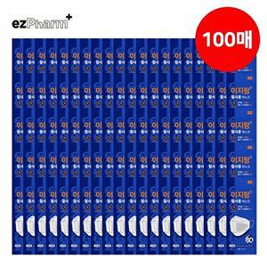 [이지팜]이지팜 마스크 KF80 대형 흰색 100P(개별포장)
